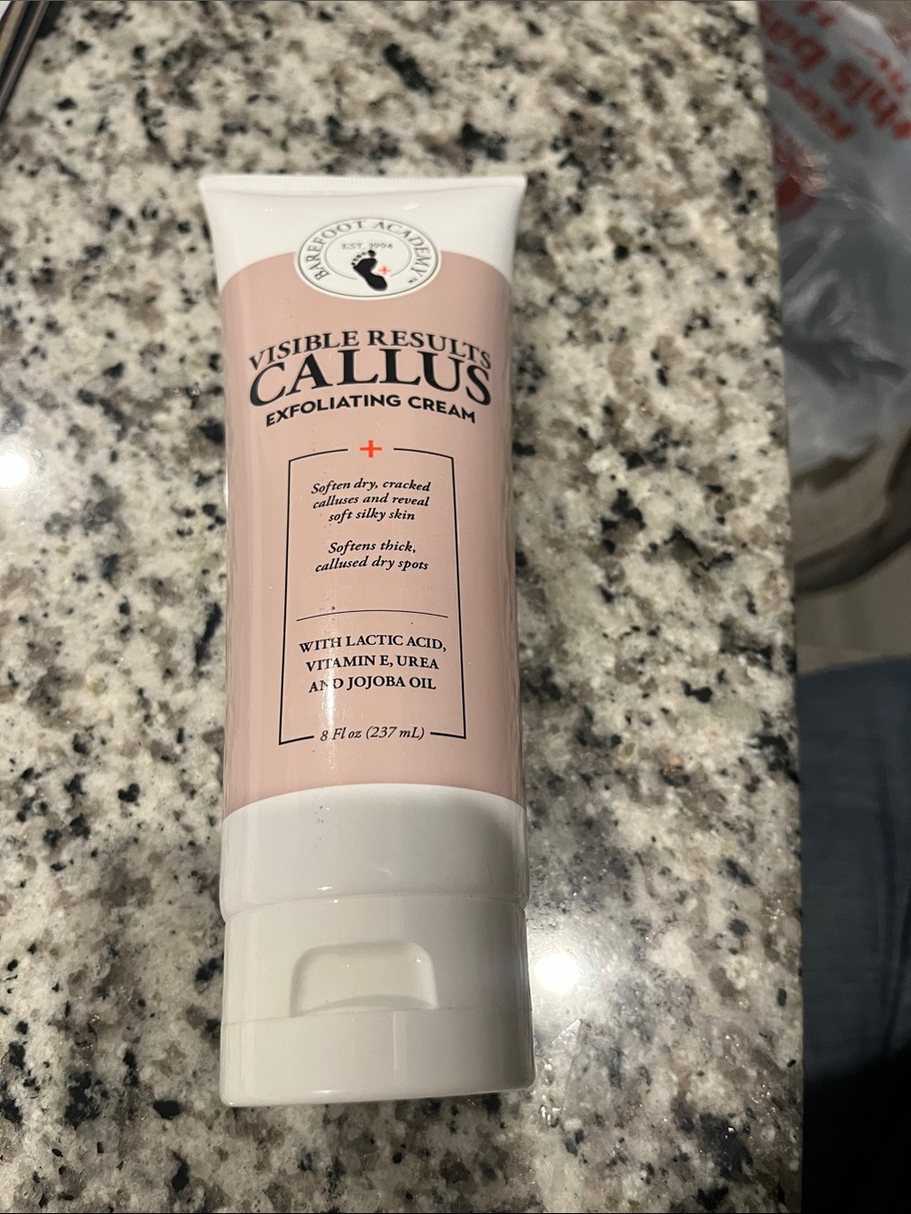 Visible Results Callus Exfoliating Cream - Pink & White Tube